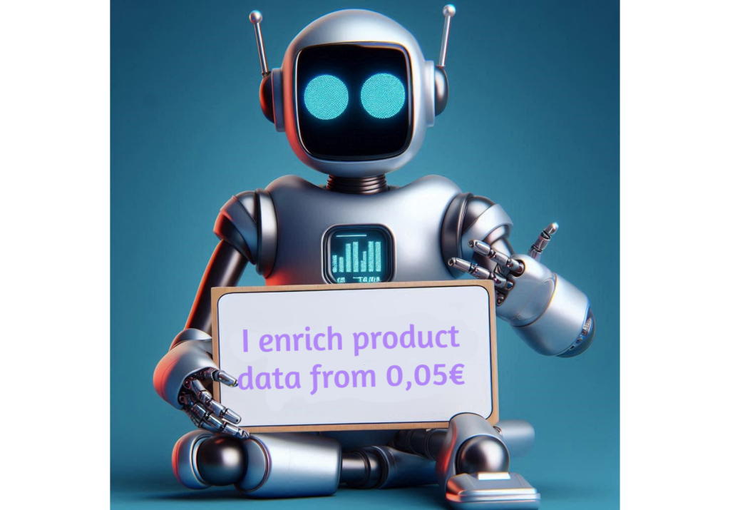 Robot qui enrichit les fiches produits à partir de 5 centimes